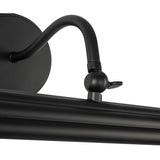 Matte Black 18inch Dottie Wall/Picture Light by Alora Lighting Details