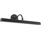 Matte Black 24inch Dottie Wall/Picture Light by Alora Lighting