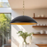 Matte Black 28inch Grant Pendant by Alora Lighting