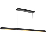 Matte Black 48inch Dottie Linear Pendant by Alora Lighting