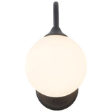 Matte Black Bancroft Wall/Vanity Light by Alora Lighting