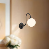 Matte Black Bancroft Wall/Vanity Light by Alora Lighting