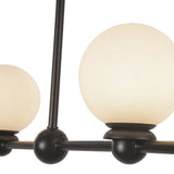 Matte Black Beckett Linear Pendant by Alora Lighting Details