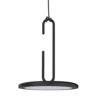 Matte Black Clip Pendant by Penta