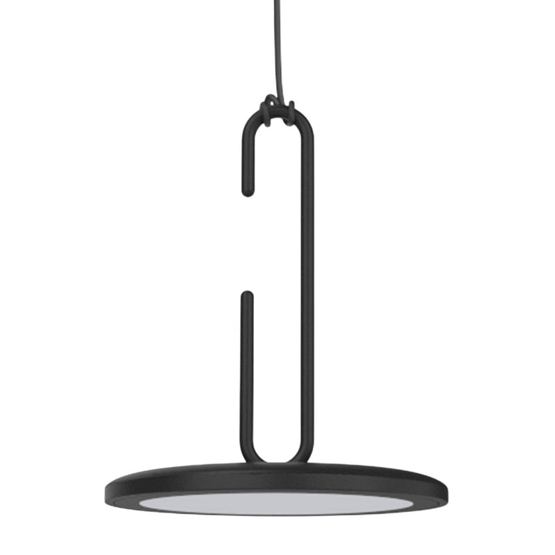 Matte Black Clip Pendant by Penta