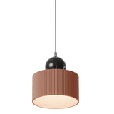 Matt Black-Brown Curn Pendant Light by Aromas