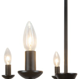 Matte Black Ember Chandelier by Alora Lighting Details