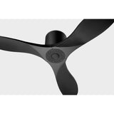 Matte Black Housing with Midnight Black Blades Maverick smart 44" Hugger Ceiling Fan by Visual Comfort Fans