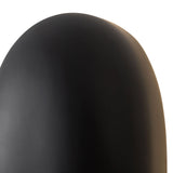 Matte Black Perle Wall Sconce by Kuzco Lighting Details