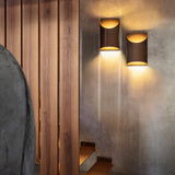 Brushed Bronze Aprile Wall Sconce by Penta