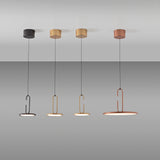 Matte Gold Clip Pendant by Penta