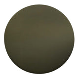 Matte Green Large Ceramic Round Backlit Color Temperature Selectable LED Wall Sconce by Justice Design