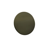 Matte Green Small Ceramic Round Backlit Color Temperature Selectable LED Wall Sconce by Justice Design