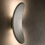 Matte Titanium Vela Wall Sconce by Penta