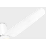 Matte White Housing with Matte White Blades Colgin 56inch Hugger LED Ceiling Fan by Visual Comfort Fans