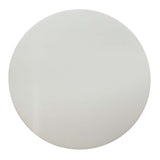 Matte White Large Ceramic Round Backlit Color Temperature Selectable LED Wall Sconce by Justice Design