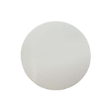 Matte White Medium Ceramic Round Backlit Color Temperature Selectable LED Wall Sconce by Justice Design