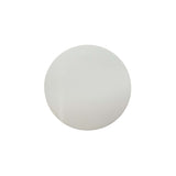 Matte White Small Ceramic Round Backlit Color Temperature Selectable LED Wall Sconce by Justice Design