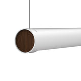Matt Pure White Turner Linear Pendant by Seed Design Details