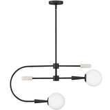 Maude Pendant Light Black By Lark Living - Front View