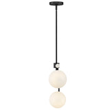 Maude Pendant Light Black By Lark Living - Side View2