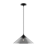 Mauer Pendant — Matte Black, Smoked