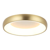 Maverick Flush Mount 16 Inch Brushed Gold