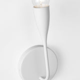 Maya Small Sconce Matte White By Generation Lighting - Detailed View2