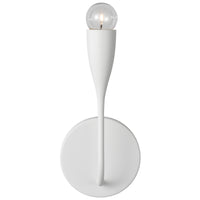 Maya Small Sconce Matte White By Generation Lighting