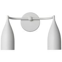 Maya Vanity Lights 2 Lights Matte White By Generation Lighting