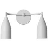 Maya Vanity Lights 2 Lights Matte White By Generation Lighting