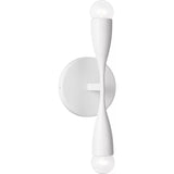 Maya Wall Sconce — Matte White