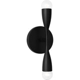 Maya Wall Sconce — Midnight Black