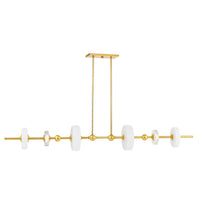 Maynard Linear Suspension - Aged Brass by Hudson Valley