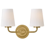 McKenna Vanity Light 2 Lights Lacqured Brass By Hinkley