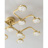 Meander Semi Flush by Hudson Valley