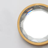 Medallion Round LED Sconce Gold By Studio M Detailed View2
