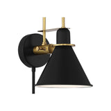 Medford Task Sconce 7'' Matte Black