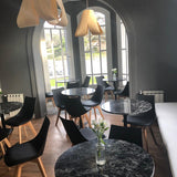 Natural Medium Anker Pendant Light by Traum in Restaurant