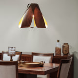 Natural Medium Anker Pendant Light by Traum in Dining Area