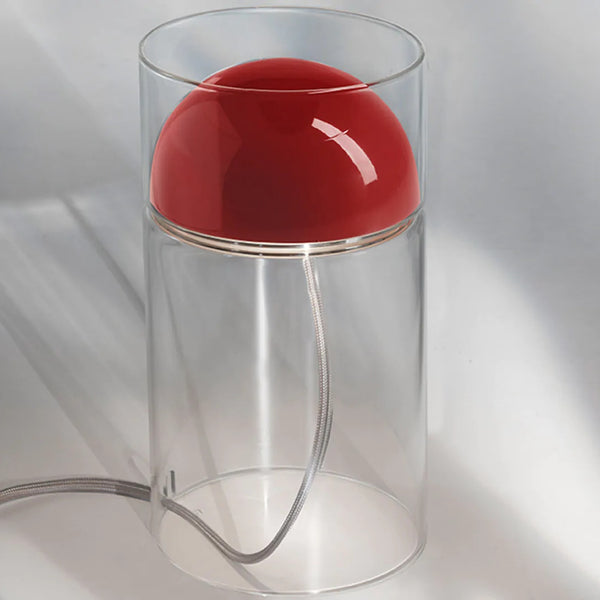 Medusa Table Lamp, Finish: Scarlet Red