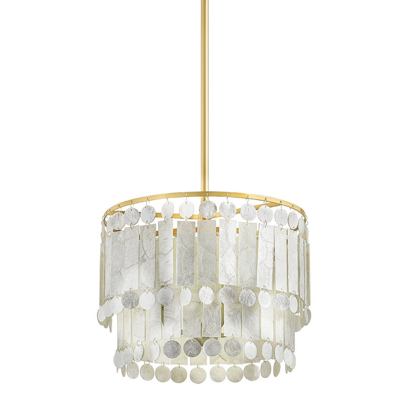 Melisa Pendant - Aged Brass