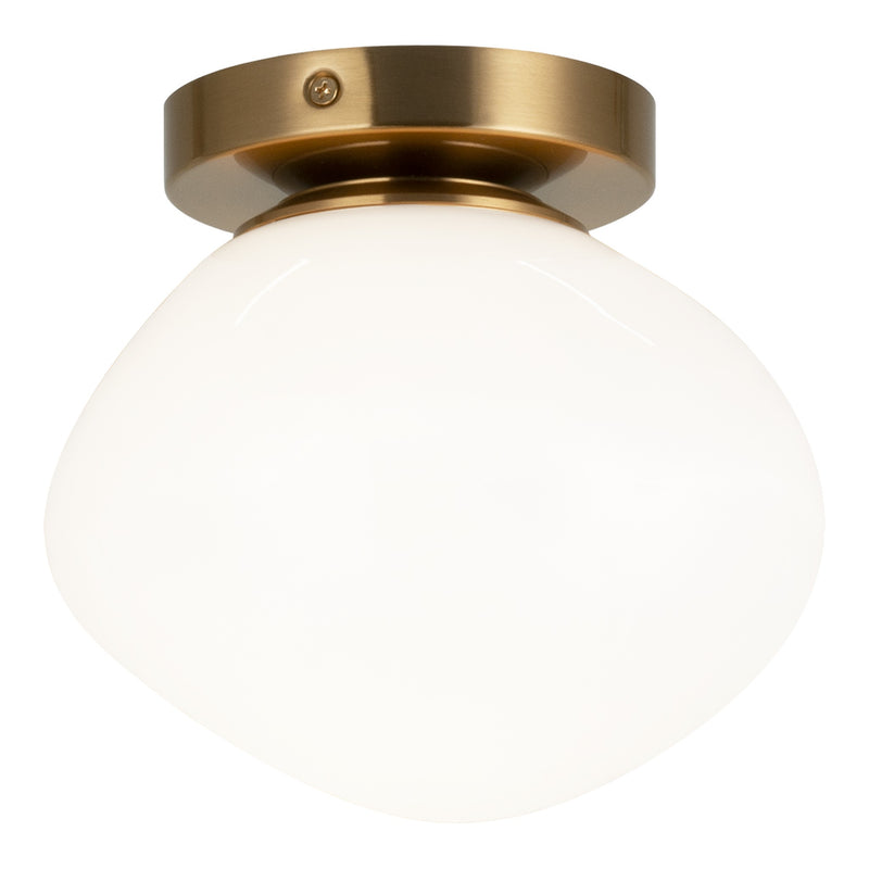 Melotte Wall Sconce 8 Inch Aged Gold Brass