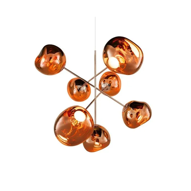 Melt Stand Floor Lamp By Tom Dixon, Size: Large, Finish: Copper