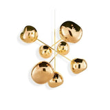 Melt Stand Floor Lamp By Tom Dixon, Size: Large, Finish: Gold