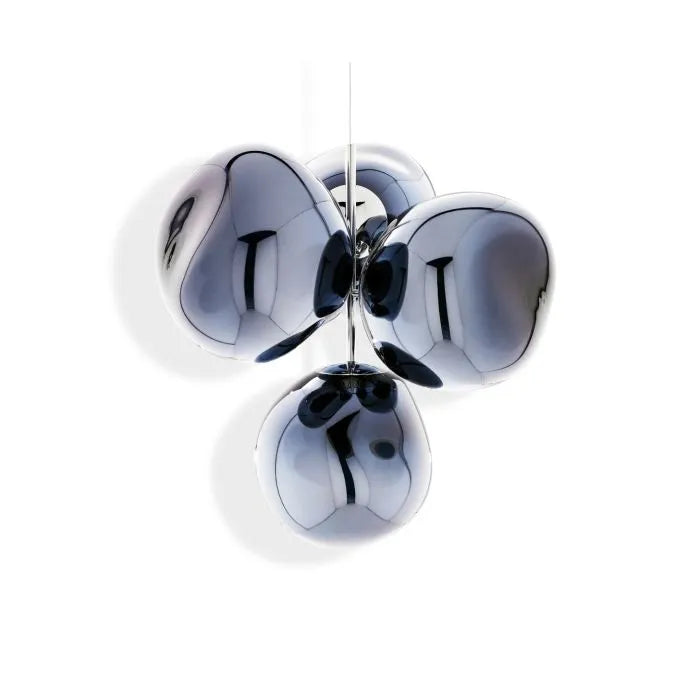 Melt Stand Floor Lamp By Tom Dixon, Size: Small,  Finish: Smoke