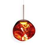 Melt LED Pendant By Tom Dixon, Size: Small, Finish: Copper