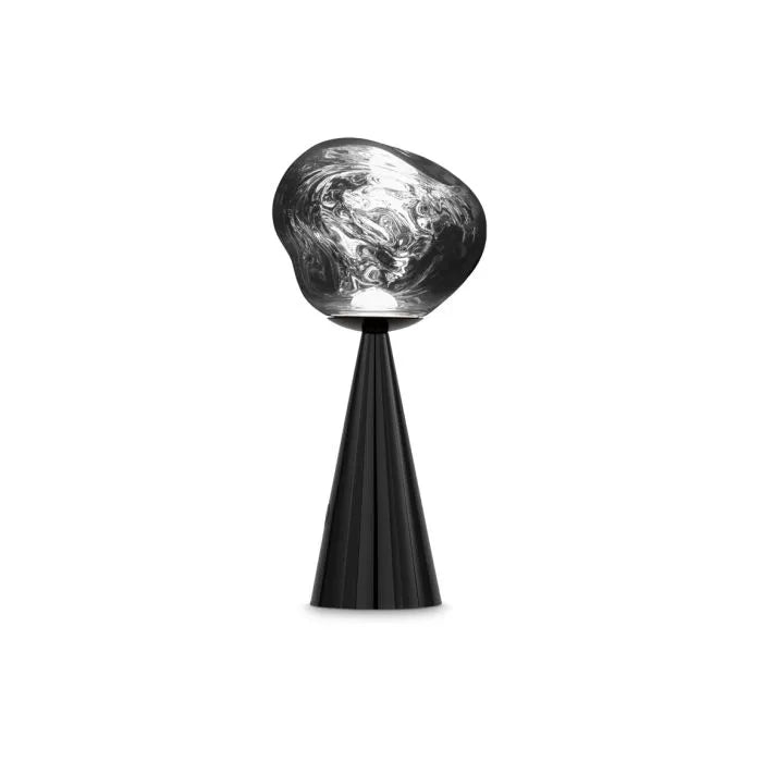 Melt Portable Table Lamp, Finish: Black