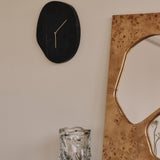 Melt Wall Clock Black Marble By Ferm Living - Lifestyle View2