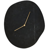 Melt Wall Clock Black Marble By Ferm Living